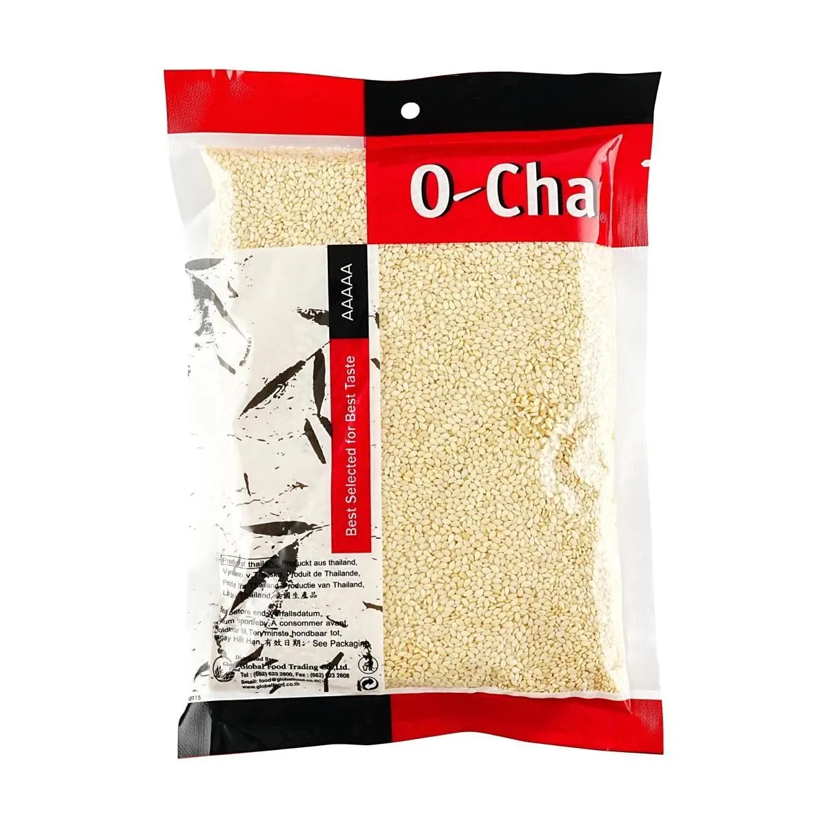 O-CHA White Sesame Seeds 200g for Baking Grilling Seasoning Topping O-CHA White Sesame Seeds 200g for Baking Grilling Seasoning Topping