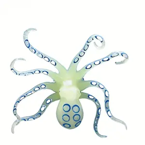 Glow-in-the-dark stretchable octopus jellyfish toy, luminous marine animal toy, suitable for home play, party gifts, classroom entertainment, birthday presents, aquarium decoration, car decoration, outdoor recreation