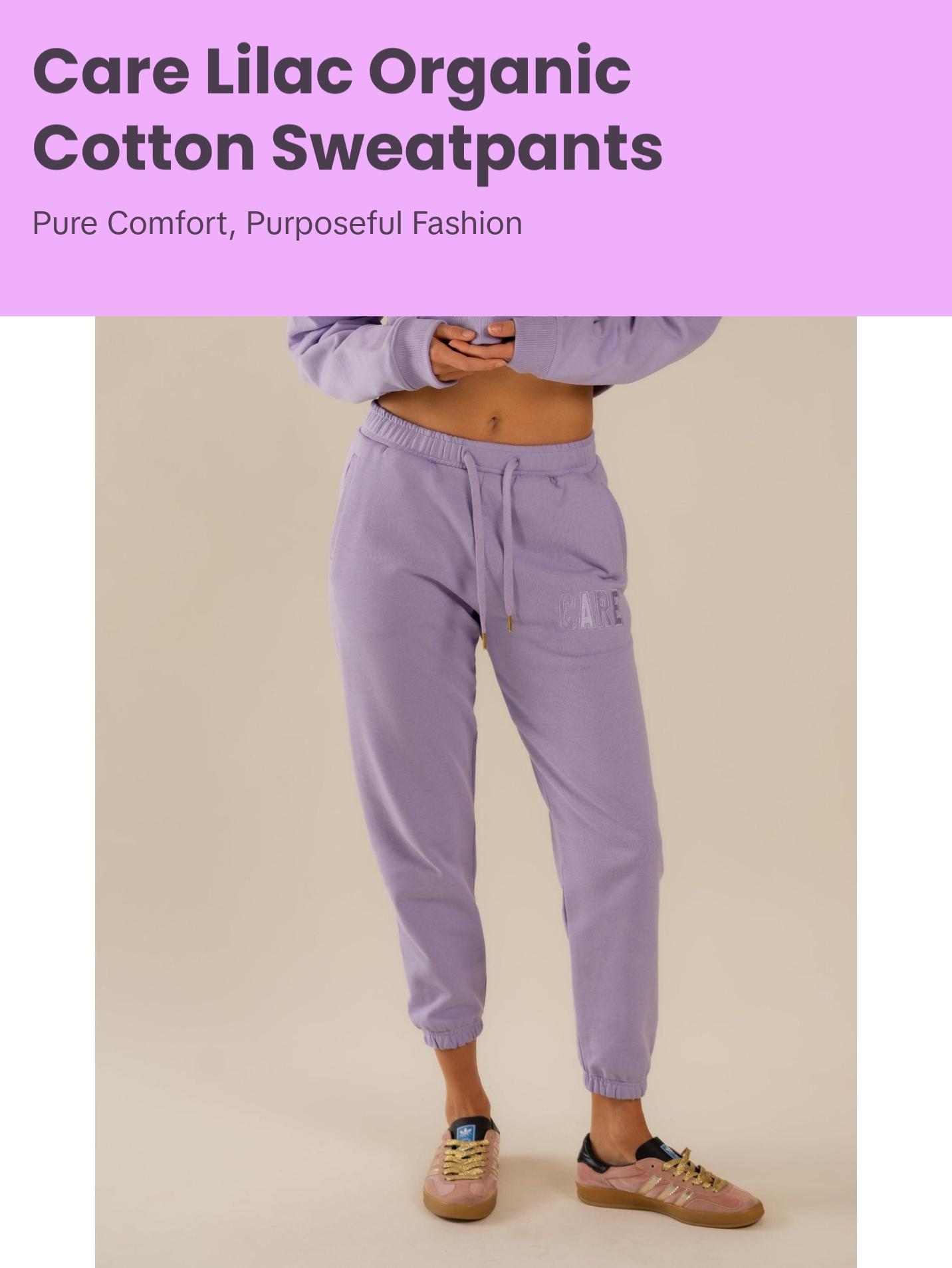 CARE Classic Sweatpants - Lilac