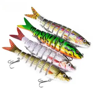 Multi-section Luya bait 8-section fish freshwater sea fishing bait hard bait Luya bait far cast 13.5cm