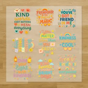 Kindness Quotes Iron-On Transfer Pack