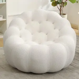 Aesthetic Bubble Chair | 36" Oversized Cloud Sofa | 3D Honeycomb Floor Lounge Chair for Living Room & Small Space | No Assembly | Multiple Colors
