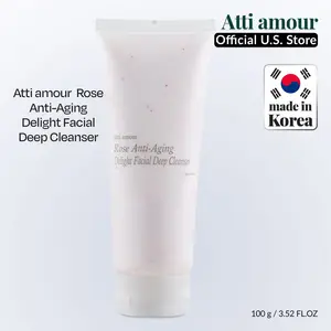 Rose Anti-Aging Delight Facial Cleanser – Deep Clean & Hydrate Sensitive