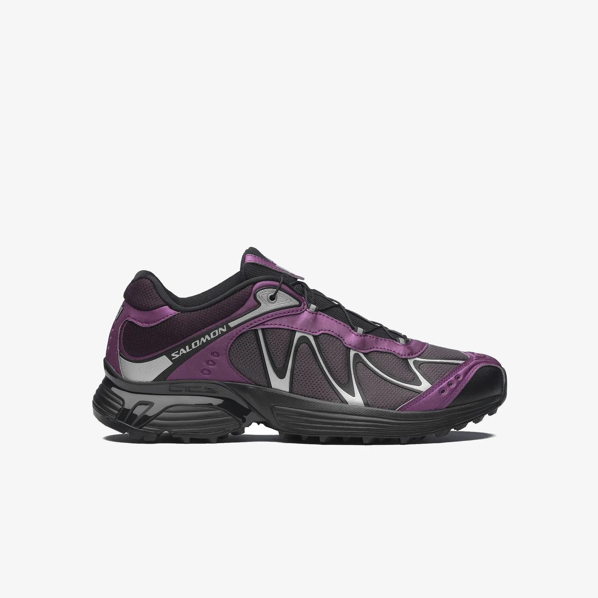 Salomon Men's XT-Whisper Iridescent Black Hollyhock Plum Perfect