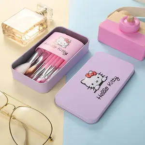 Cute Cartoon Makeup Brush Set Blush Eyebrow Lip Eyeshadow Brushes Makeup Tools