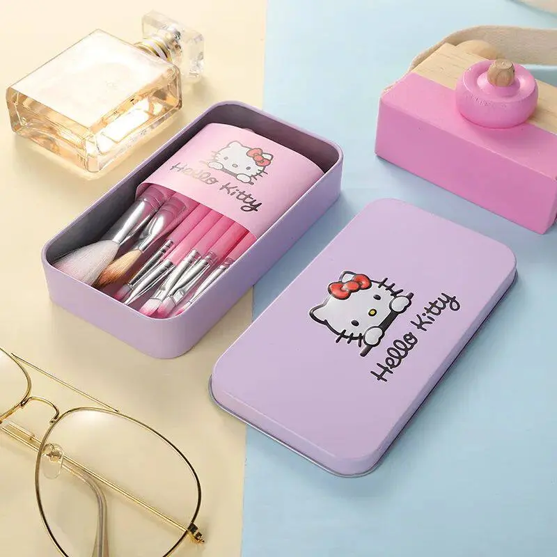 Cute Cartoon Makeup Brush Set Blush Eyebrow Lip Eyeshadow Brushes Makeup Tools