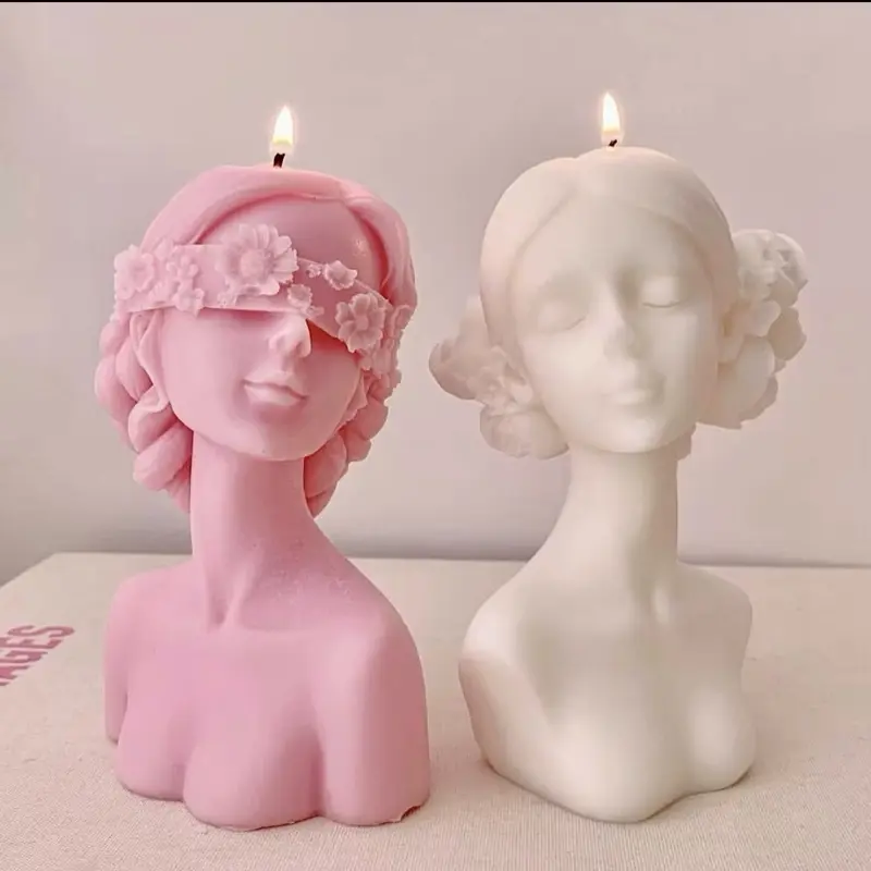 Enchanting Floral Sculptural Decorative Candle Gift Set - Scented Household Candle, Perfect Gift for Mother’s Day Home Decor, Scented Candle