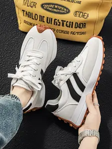Women's Fashion Comfortable Lace-Up Sports Shoes, Lightweight Multi-Functional Casual Sneakers, Anti-Slip Rubber Sole, Ideal for Fitness & Outdoor Activities, Lightweight Athletic Sneakers