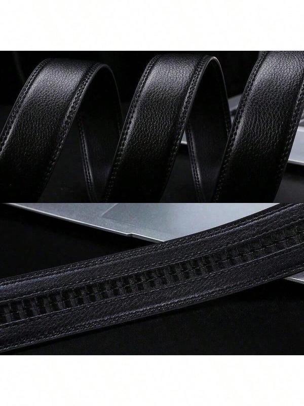 Stylish Metal Buckle Belt For Women Men Belt - Alloy Leopard Head Buckle Fashion Daily Decoration Jeans Belt With Automatic Buckle - Perfect Accessory For Business And Casual Accasions