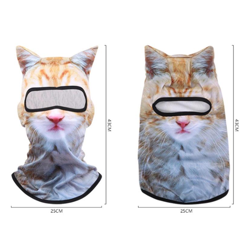 3 pack Cat Ski Mask,3D Cat Ski Balaclava Sheisty Face Mask with Ears,Cat Shiesty for Music Festivals,SkiParty