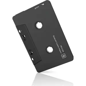 Audio   Cassette Receiver, Tape Player  5.0 Cassette Aux Adapter, Black