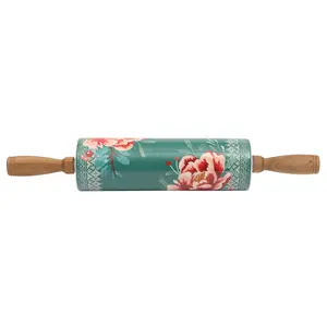 Merry Meadows 17.72-Inch Ceramic Rolling Pin Bakeware Sturdy