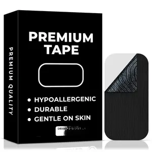 Premium Tape (30 Pack) - Pain Free Removal, Hypoallergenic, Latex Free & Gentle On Skin - Skin Friendly Adhesive Cotton Tape