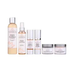 Glimmer Goddess VITAMIN C BRIGHTER SKIN 6 STEP SYSTEM moisturizer vitamin