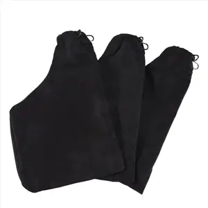 Mitre Saw Dust Bag, Black Dust Collector Bag with Zipper & Wire Stand, for 255 Model Miter Saw 3Pcs