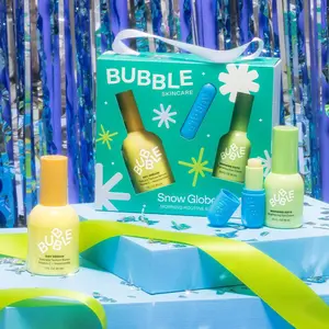Bubble Skincare Snow Globe - Holiday Skincare Kit