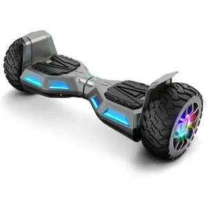 SISIGAD 8.5" Off Road Hoverboards, All Terrain Hoverboards, Self Balancing Scooter with Bluetooth Speaker, Off Road Hoverboard with LED Lights, Music Hoverboards