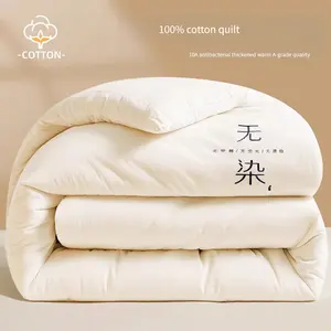 Luxurious Feather Down Winter Quilt, Plush Lightweight Yet Warm, Thick Soft Skin-Friendly Blanket, Ideal for Hotel Home Bedroom Dormitory, Super Fluffy Duvet