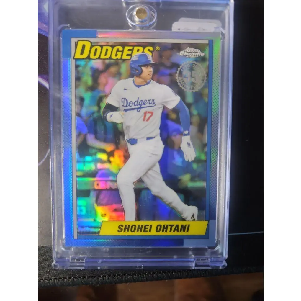 Dodgers Shohei Ohtani Baseball Card - Limited Edition Collectible Trading Card