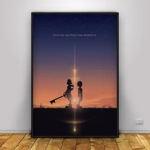 Kingdom Hearts Game Poster | Wall Art | Wall Prints | Home Decor