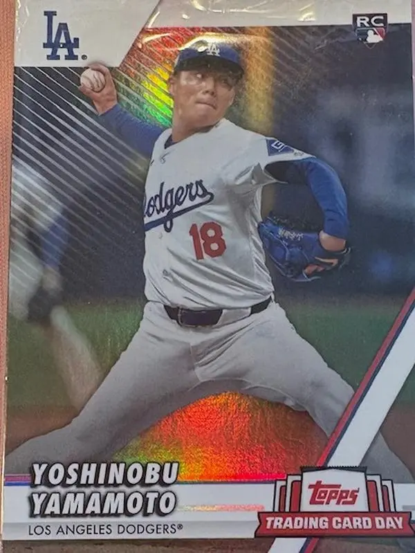 2024 TOPPS INTERNATIONAL BASEBALL CARD DAY DODGERS SET OHTANI WORLD SERIES SGA