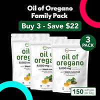 Oregano 150 Count 3 Pack