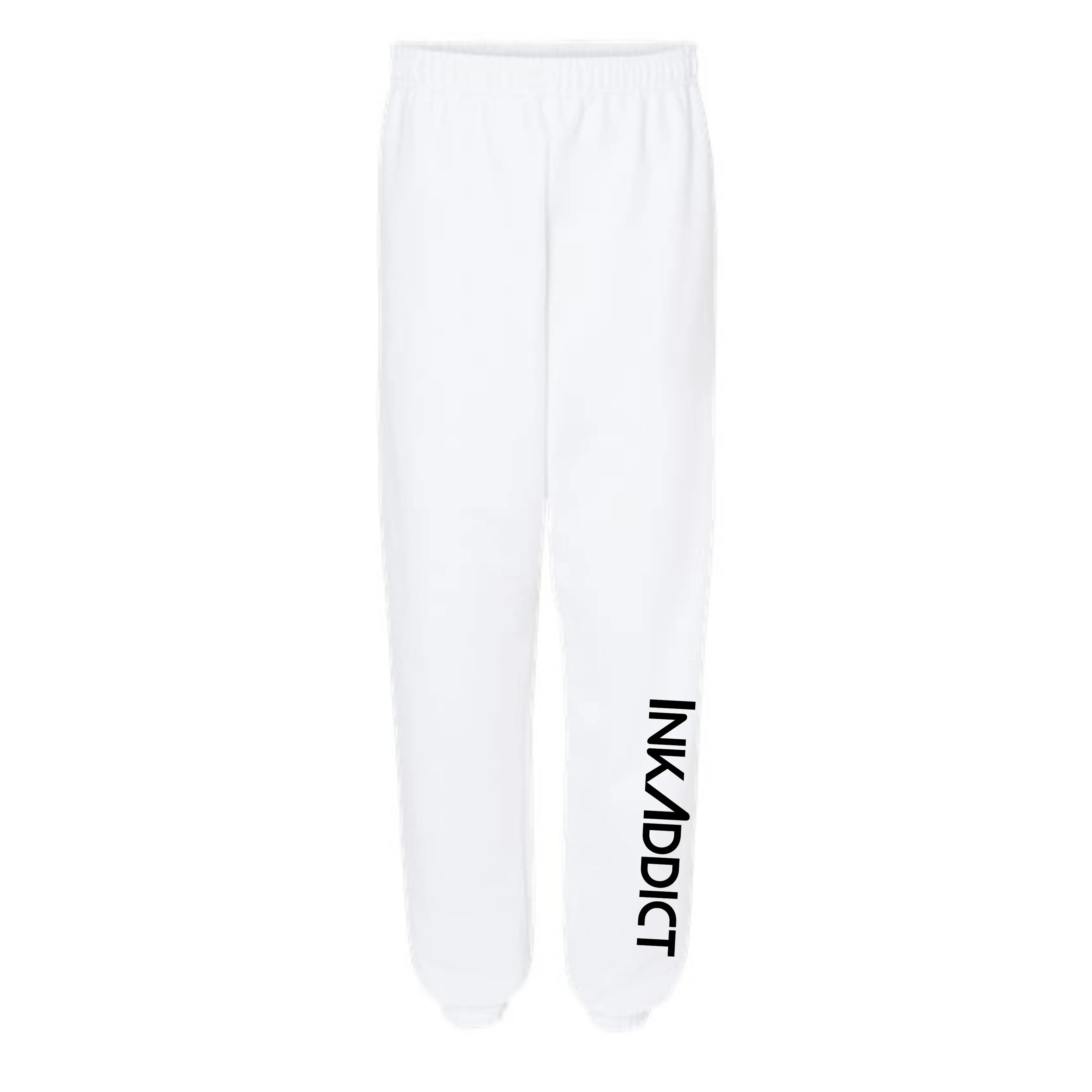InkAddict White Unisex Sweatpants