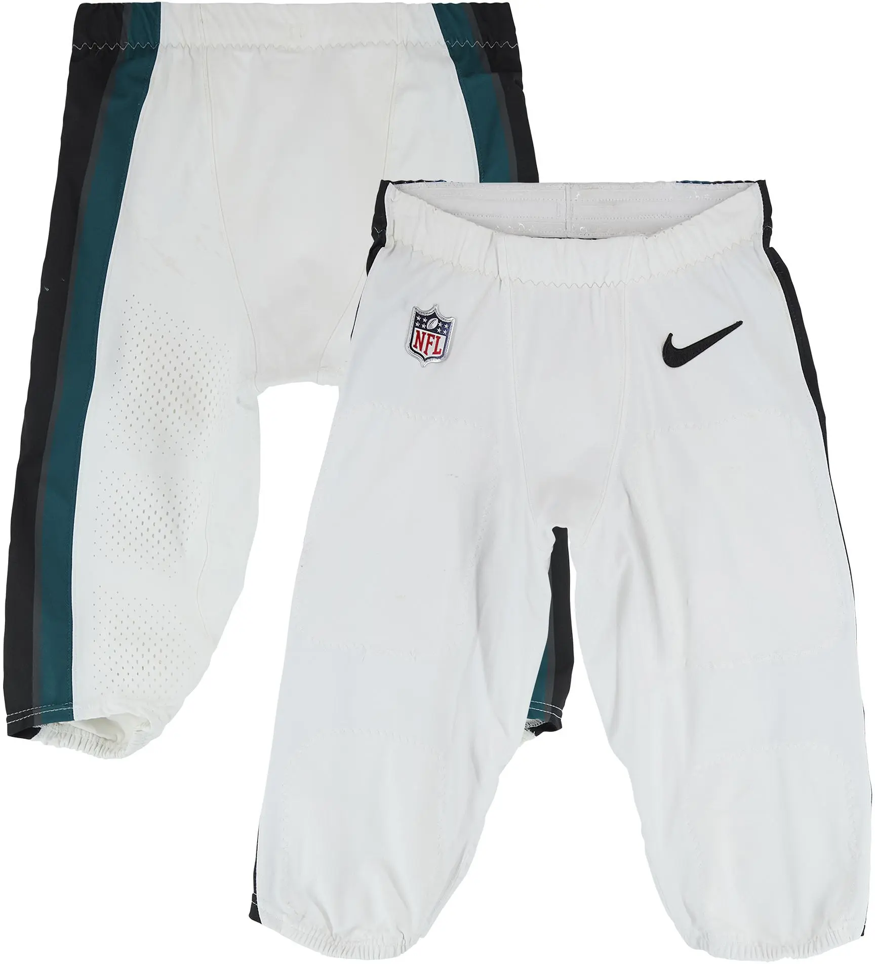 DeVonta Smith Philadelphia Eagles Game-Used #6 White Pants vs. San Francisco 49ers on January 11, 2026