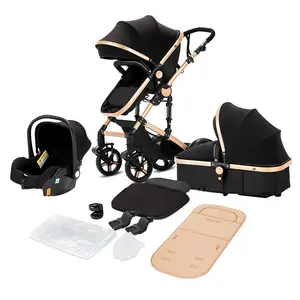 An  poussette bebe 3 en 1 Baby stroller baby newborn items Baby stroller for newborns Light str oller  for newborn baby,summervibes