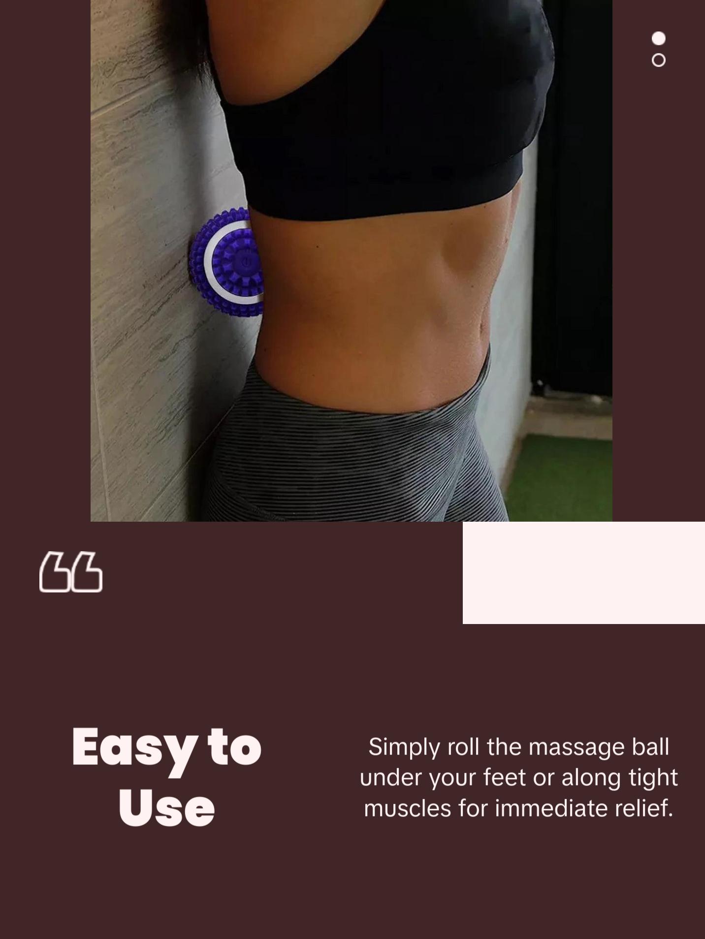 Vibrating Fitness Massage Ball
