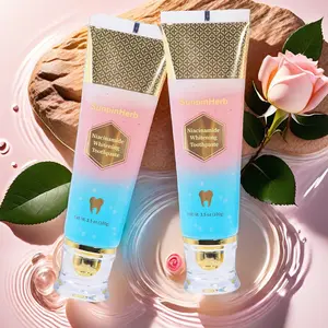 Sunpinherb Probiotic Whitening Toothpaste,Nicotinamide, Free of Fluoride, Anti plaque, Oral Health Management Teeth Whitening Solution,Father's Day Gift Bad Breath Killer niacinamidetoothpaste