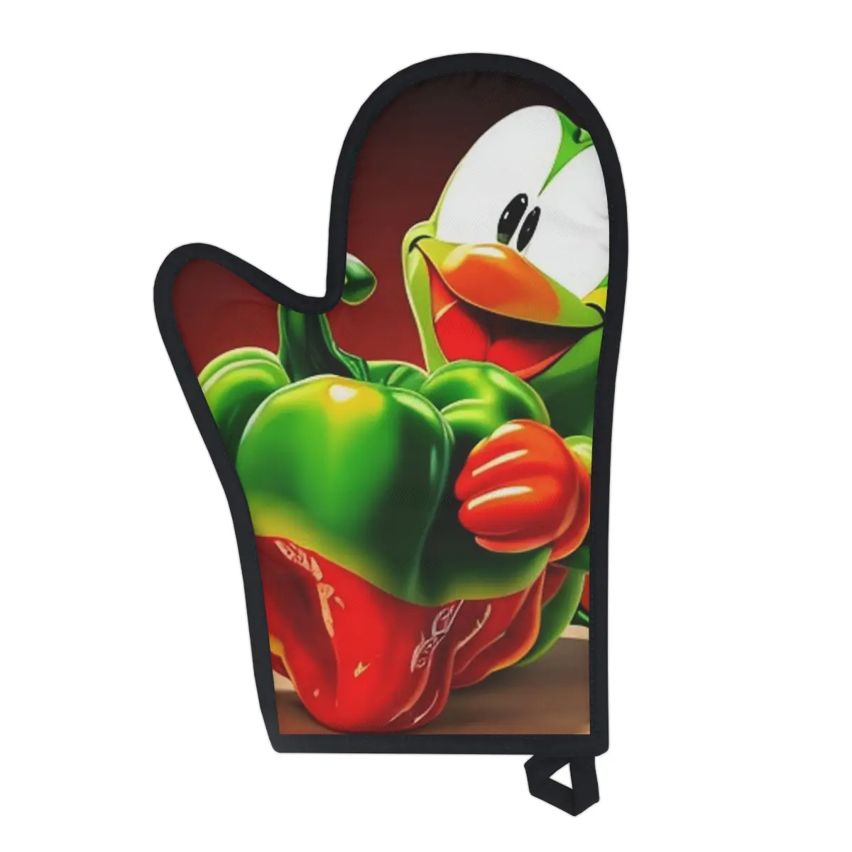 Personalized Oven Mitts with Metallic Coated Cotton Backing - Kitchenware Bakeware Oven Mitts