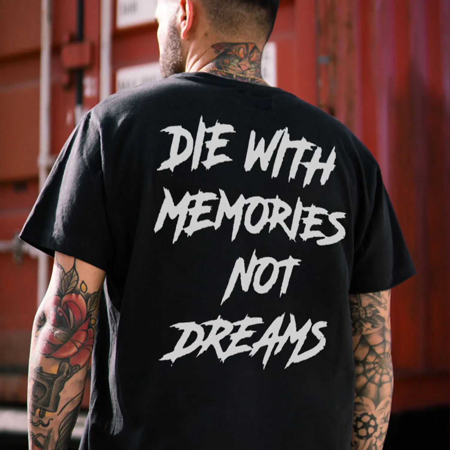DIE WITH MEMORIES NOT DREAMS T-Shirt / Hoodie / Sweatshirt, Funny Shirt for Menswear, Streetwear