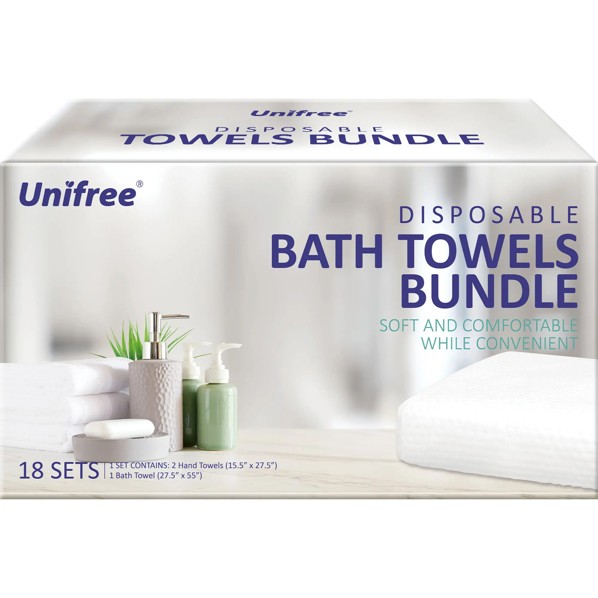 Disposable Towels Bundle (18 sets)