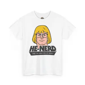 He-Nerd Masters of Geeks Parody T-Shirt
