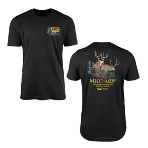 MKC x Mule Deer Foundation T-Shirt – Mule Deer Hunting Graphic Tee, Working Knives For Working People, USA Made, Fast Shipping 2–5 Days