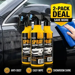 NUAN nano car coating spray-Professional spray coating with superior water beading & UV defense.