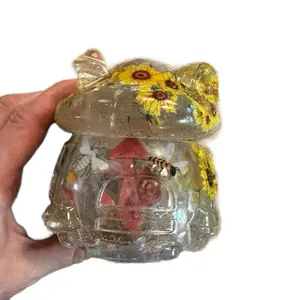 Odd Oasis Realty – 12 Sunspore Way | Sunflower Bee Mushroom Cottage Jar