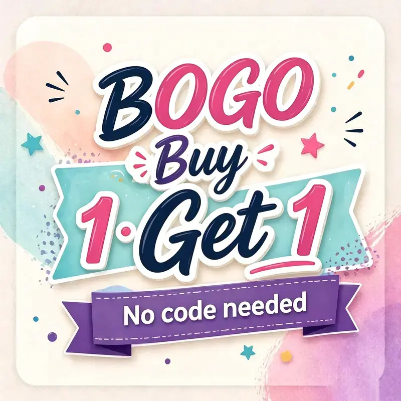 Buy one, get one free; fast shipping; priority delivery; secure logistics; skincare