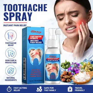 Oral Care Spray –  Quick-acting Toothache Relief, Prevents Tooth Decay, Reduces Gum Swelling, Gentle Daily Oral Care Solution Cleansing InflammationInstant Gum Relief Spray - Gentle Daily Oral Care for Tooth Discomfort & Sensitivity tiktokshopspringglowup