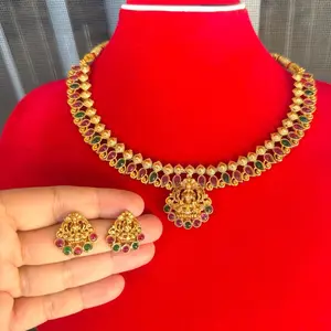 Brass Jewelry with earrings. New design ready to wear.