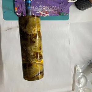 20oz DIY Tumbler with Unique Marbled Design for Customizable Drinkware