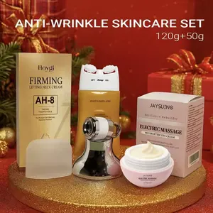 Eye Cream and Neck Firming Roller Cream for Moisturizing Hydrating Skin, Smoothing Fine Lines, Enhancing Eye and Neck Skin Elasticity, Hydrate Moisture Moisturize eye firming cream neck - eye care Electric with Red Light Vibration Moisturizer
