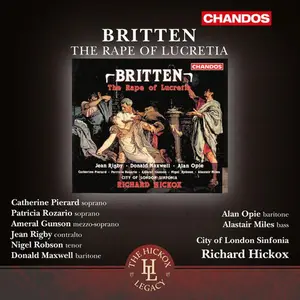 Britten / Pierard / Rozario / Gunson / Rigby - Rape of Lucretia  [COMPACT DISC - CD]