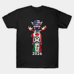 World Football Team - North American Cup 2026 T-shirt World Cup gift, a gift for all fans, a top-quality gift for both men and women