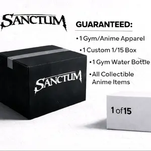 Sanctum Limited Drop Collector Bundle - Black Oversized Tee, Exclusive Items, 19 Available