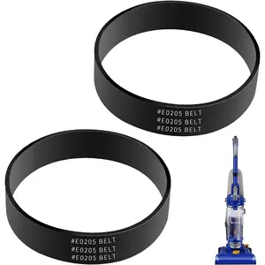 E0205 Vacuum Belts Replacement Fit for Eureka PowerSpeed Bagless Upright Cleaner NEU182b NEU181 NEU180 NEU188a NEU182a NEU192 NEU186 NEU188 NEU190 Series, 2 Pack