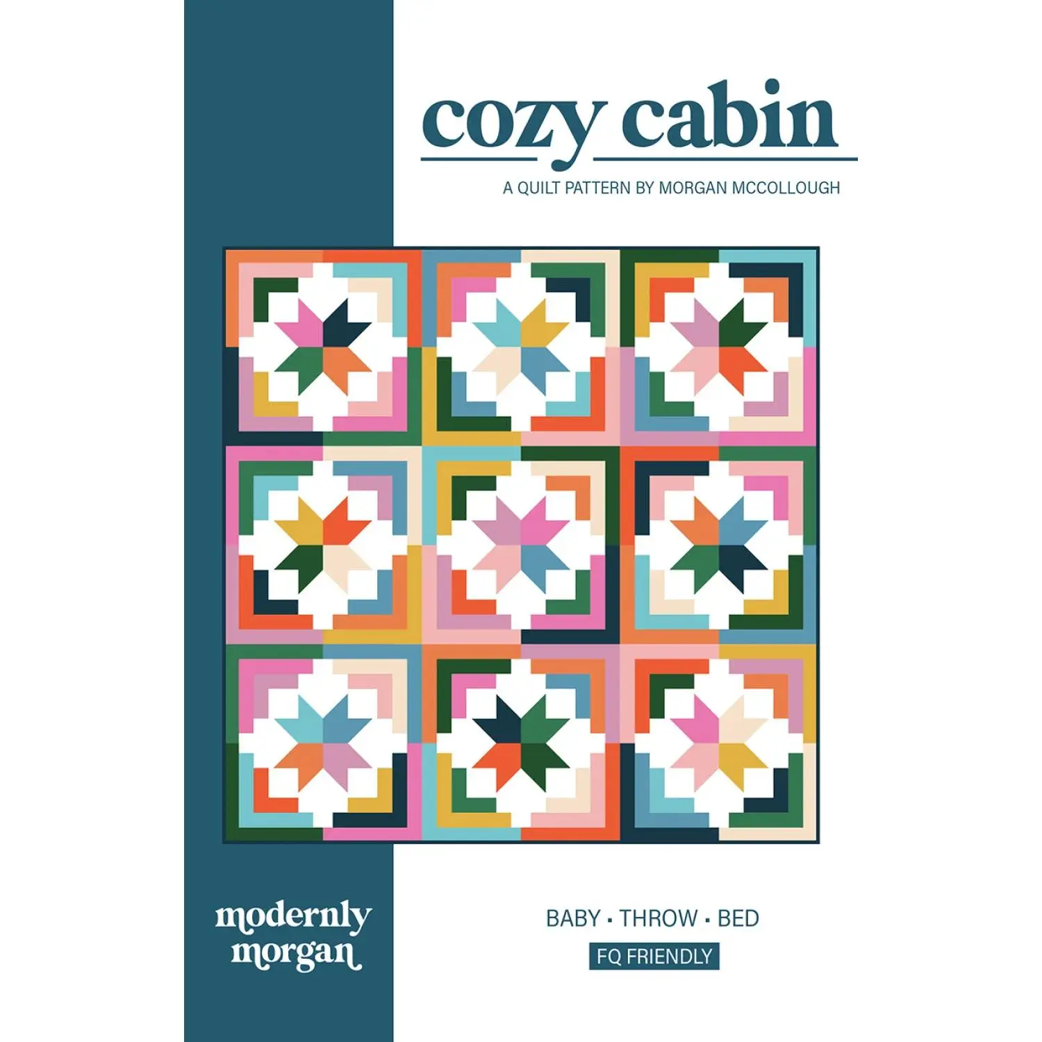 Cozy Cabin Quilt Pattern | Modernly Morgan Cozy Cabin Quilt Pattern | Modernly Morgan