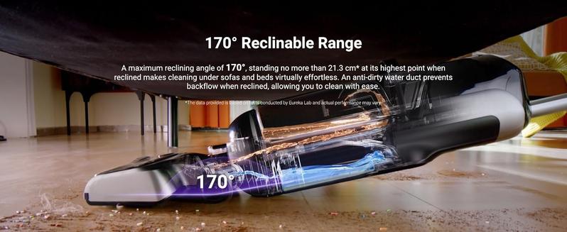 Eureka RapidWash 630 Cordless Wet Dry Cleaner 170° Reclinable Hot Air Drying Self Cleaning Vacuum Mop Combo for Hard Floors Pet Hair Sticky Messes Jumpstart Sale Eureka RapidWash 630 Cordless Wet Dry Cleaner 170° Reclinable Hot Air Drying Self Cleaning Vacuum Mop Combo for Hard Floors Pet Hair Sticky Messes Jumpstart Sale