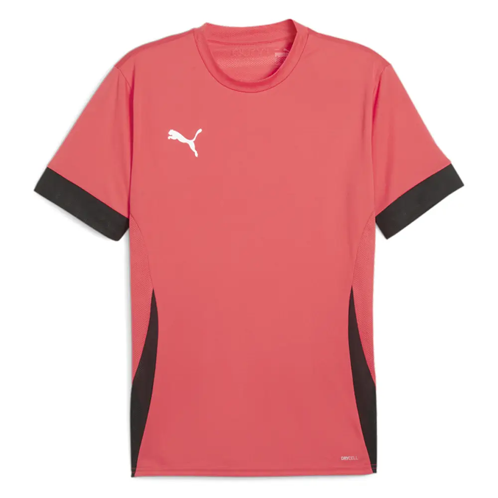 PUMA Mens Individual Padel Crew Neck Short Sleeve Jersey Casual - Red